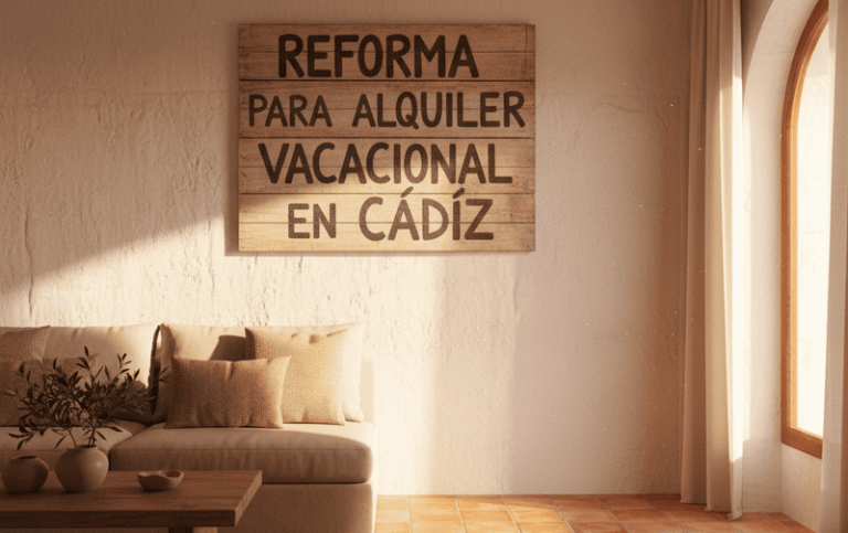reforma alquiler vacacional en cadiz